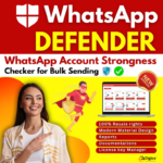 WhatsApp Defender – WhatsApp Account Strongness Checker for Bulk Sending