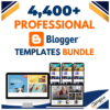 4,400+ Professional Blogger Templates Bundle